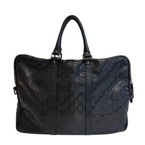 Gucci Business Bag GG Imprime Briefcase Black